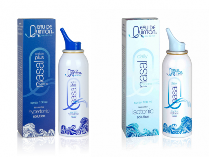 Agua de mar e higiene nasal